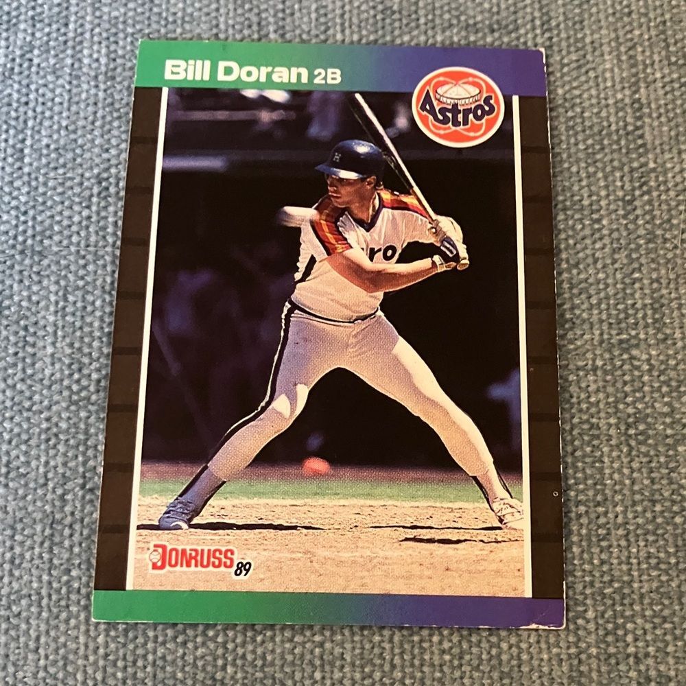 1989 Donruss Houston Astros Baseball Card Trading Card